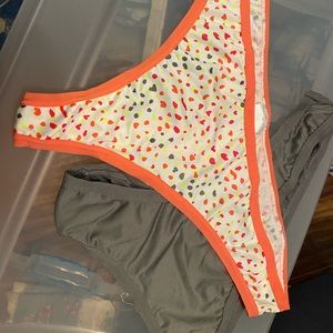 2 pair thong panties.  Never worn.